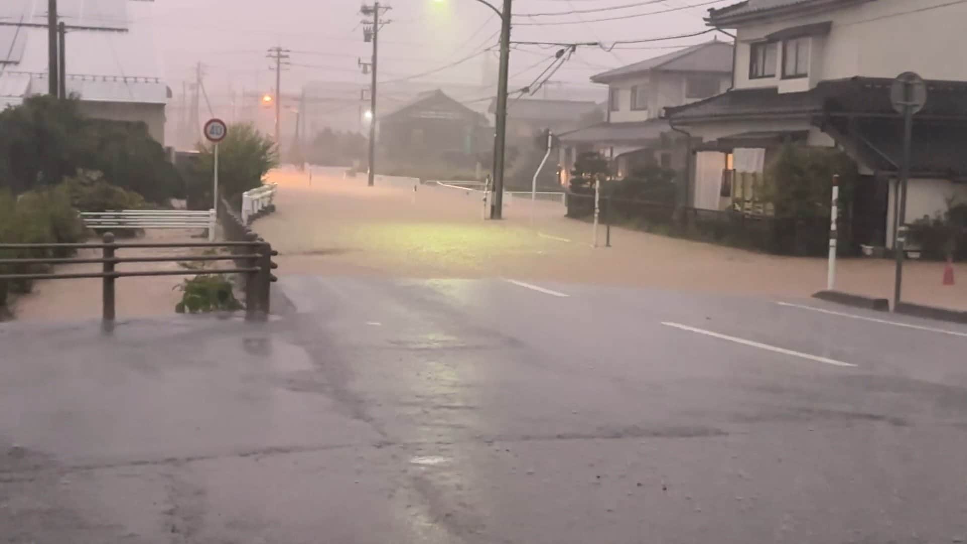 14万人に警戒レベル5緊急安全確保を発令 石川・富山で大雨特別警報 羽咋市・志賀町・宝達志水町・中能登町・氷見市 直ちに身の安全確保を