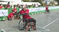 車いすソフトボールの交流戦 競技普及の課題は用具調達 広島中央ＲＣがボールやグラブ寄贈