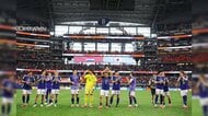 劇的同点ゴールの鎌田選手「航基に取られちゃった」　冗談も飛び交う試合後の選手インタビュー　次戦の目標は「勝ち点3」　サッカーワールドカップ