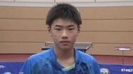 「オリンピックで金メダルを」富山出身の中1卓球選手・柴田優星さん、世界一を目指しアカデミーで奮闘中