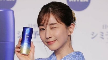 田中みな実 “美うなじ”にドキッ さわやかな浴衣姿を披露　ガンバレルーヤと映える「艶肌所作」に挑戦