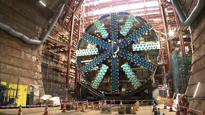 リニア新幹線・神奈川県駅のトンネル工事現場公開　名古屋方面に3.6km掘削へ　静岡工区の年内着工に期待