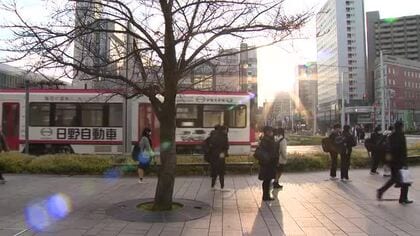 9日の富山県内は師走らしい寒さに　夜からは雲が広がり雨の降る所も