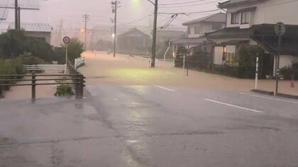14万人に警戒レベル5緊急安全確保を発令　石川・富山で大雨特別警報　羽咋市・志賀町・宝達志水町・中能登町・氷見市　直ちに身の安全確保を