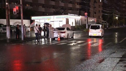 千葉に大雨・土砂災害特別警報　道路冠水で立ち往生多発　千葉・市川市