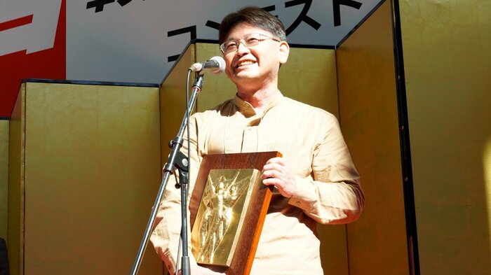 グランプリに輝いた早野研工の代表・早野文仁さん