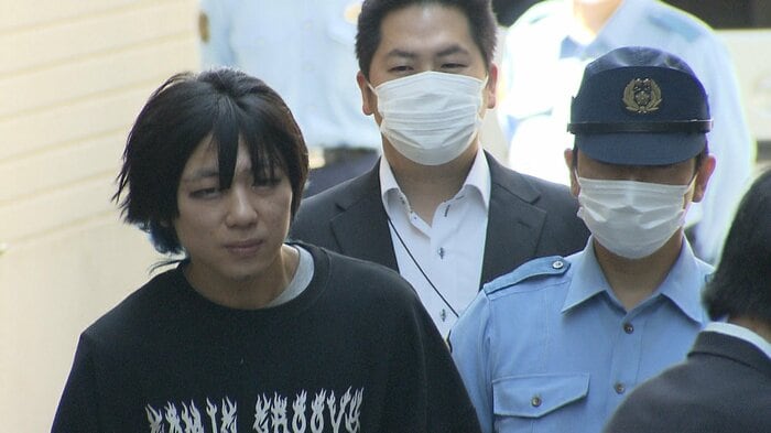 逮捕された八重樫海渡容疑者(22)(17日 杉並署)