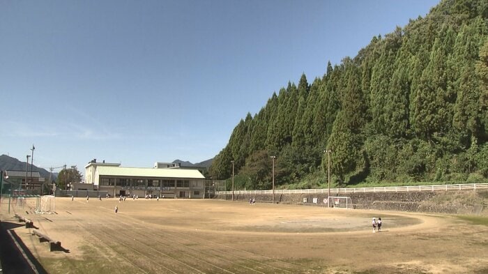 クマに襲われた現場の付近には小学校も