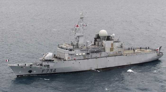 仏海軍フリゲート「ヴァンデミエール」(出典:仏軍事省)