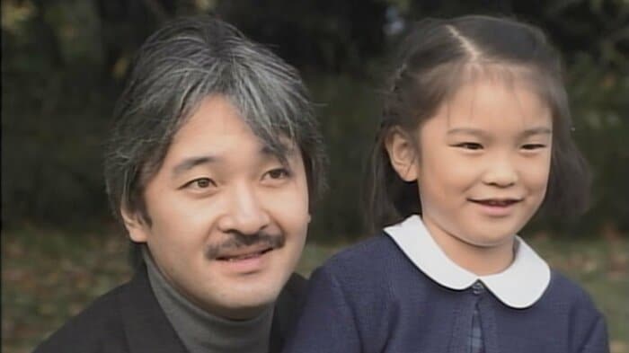秋篠宮さまと幼少期の眞子さん