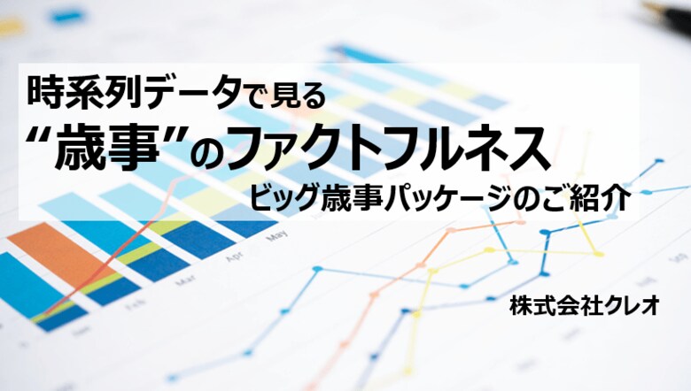 15年間のデータで明かされるビッグ歳事市場の真実 【歳事時系列分析レポートのご案内】