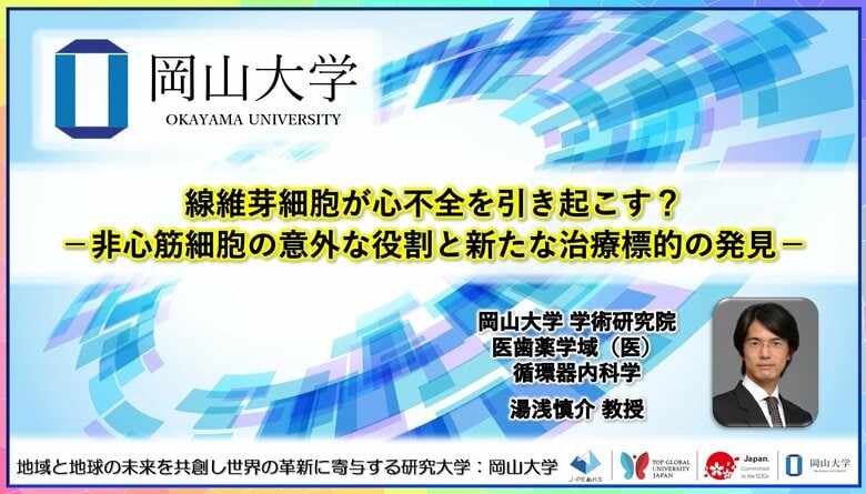 線維芽細胞が心不全を引き起こす？-非心筋細胞の意外な役割と新たな治療標的の発見-〔岡山大学, 東京大学, 慶應義塾大学, 国際医療福祉大学〕