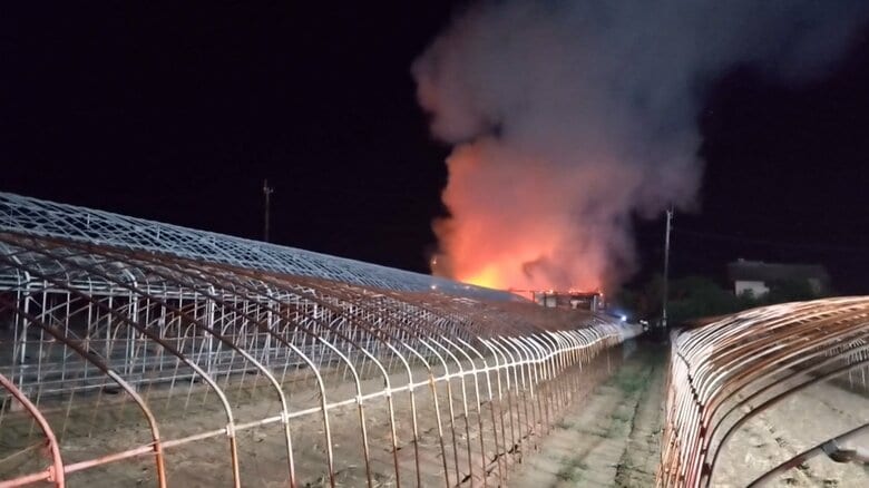 住宅が全焼し男性1人の遺体発見　住人と連絡取れず　警察が身元特定進める　熊本市｜FNNプライムオンライン