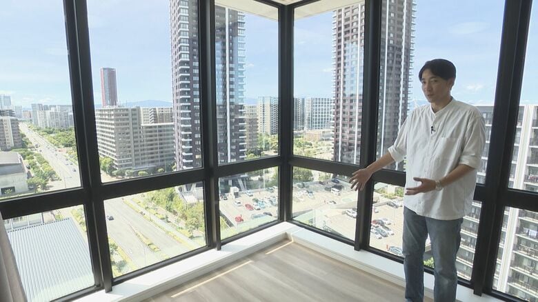 タワマン上層階は新品の“無人”部屋 日本語分からずも“現金一括払い”で楽々マンション購入する外国人【福岡発】｜FNNプライムオンライン