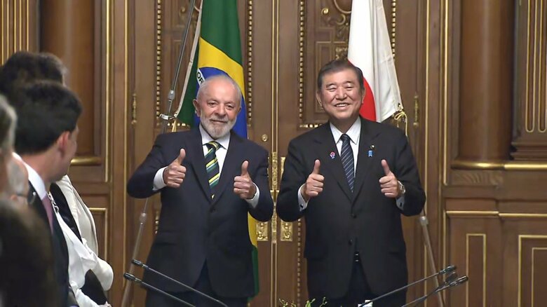 【速報】日・ブラジル首脳「多国間主義」など協力強化で一致　2年に1度の相互訪問合意　国際社会の分断に危機感共有｜FNNプライムオンライン