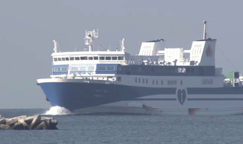 南海電鉄　2028年３月末をめどにフェリー事業「撤退」へ　新型コロナで利用者大幅減に加え老朽化した船体の更新は困難と判断｜FNNプライムオンライン