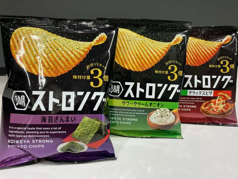 史上最高クラスの味覚評価“海苔ざんまい”をラインアップに加え、進化した「湖池屋ストロング」。安定したブランドがあえてフルリニューアルした理由とは。
