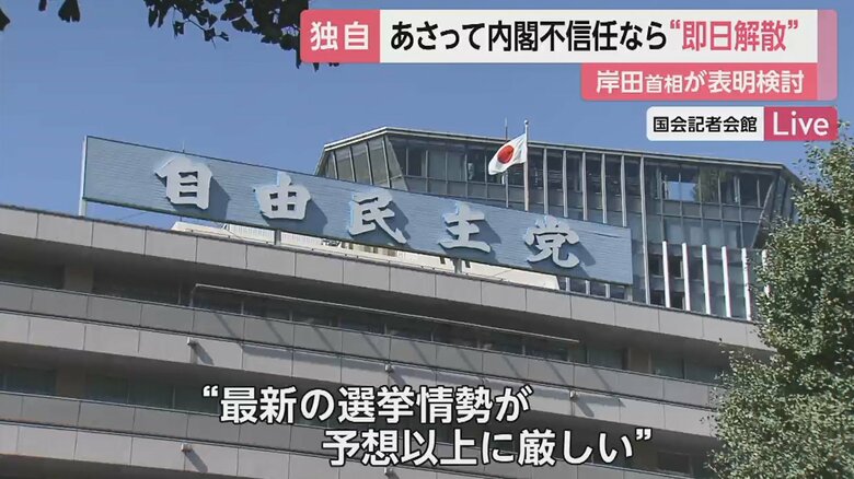 政府与党内で慎重な意見が出ている