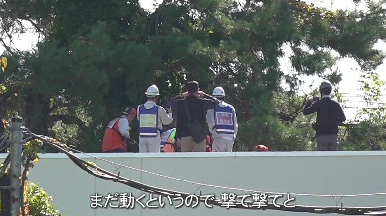 出没したのは親子クマ…住民の命を守るため12発を発砲