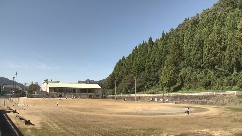 クマに襲われた現場の付近には小学校も