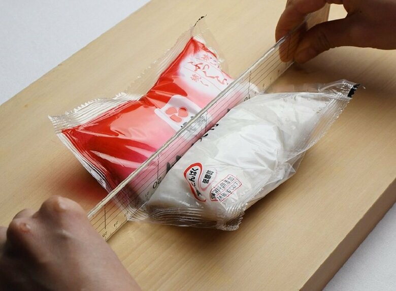 ちゅうちょしないのがコツ（提供：紀文食品）