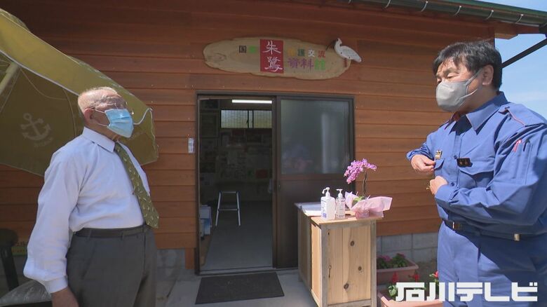 村本さんのもとを訪ねた馳知事