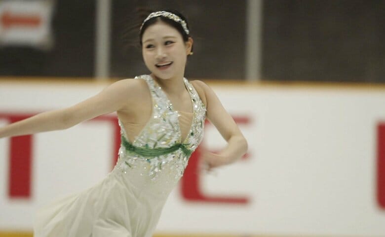 ショートでトップスコアの演技構成点を出した河辺愛菜（東日本選手権）