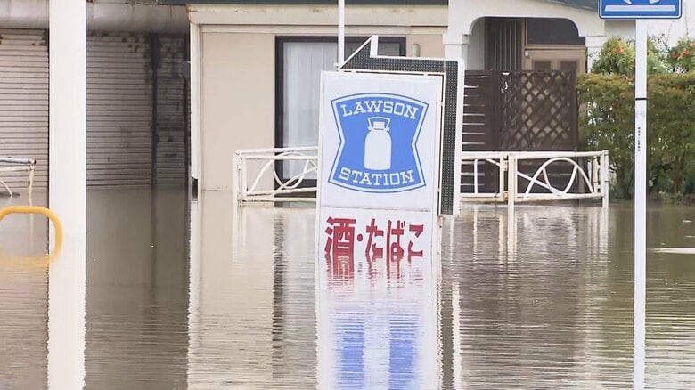 2日午前7時過ぎの鰺ヶ沢町