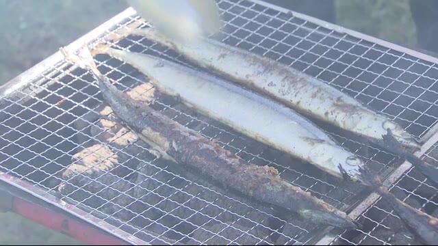 コロナ禍での支援に感謝 ホテルが1千匹提供「秋のさんま祭り」 福岡市東区
