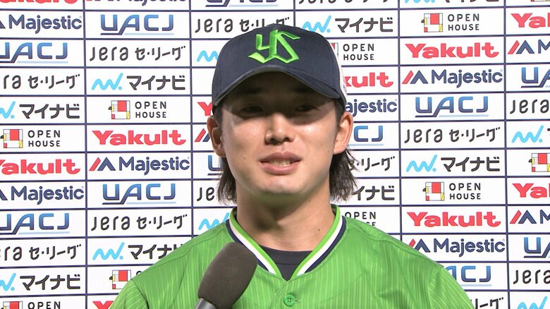 ヒーローインタビューでの長岡