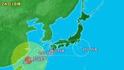 【台風情報】30号は速度を上げて北上　25日は九州に接近、26日夜までに温帯低気圧に　31号はマーシャル諸島を北上中