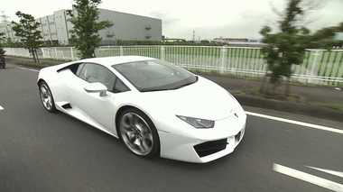 傷ついたランボルギーニ…超高級車に近づく不審人物を防犯カメラが捉えた!