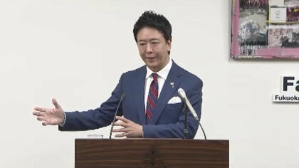 福岡市の高島市長「予算執行遅れの可能性も」2月衆院選の影響　期日前投票開始までに入場整理券の発送間にあわないおそれも