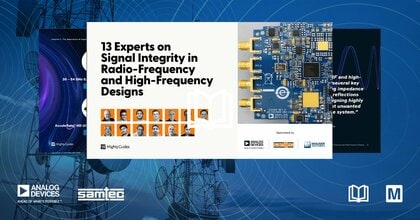 マウザー、新たなeBookを公開 Analog DevicesとSamtecと共同でシグナル・インテグリティに関する専門的な視点を深掘り