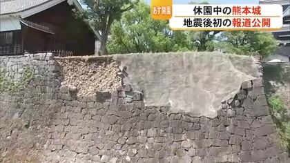 再び“復興のシンボル”に…石垣などに被害の熊本城 有料部分を１３日に開園へ【令和８年熊本地震】
