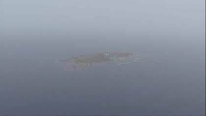 空から見た舳倉島…野鳥の楽園も能登半島地震による津波が深刻「早く行って自分の目で見たい」