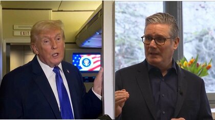 イギリスのスターマー首相がトランプ大統領と電話会談　ウクライナやガザ情勢、イランの核問題めぐり対応協議