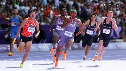 【陸上男子400メートルリレー予選】日本は全体4位のタイムで決勝に進出　サニブラウン「決勝はこれ以上の走りを。メダルを取る」