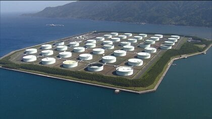 政府が石油備蓄基地に放出準備を指示　国内に254日分の備蓄　片山財務相「結果として先物市場かなり下がっている」