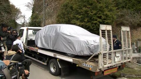 安達容疑者の自宅から車を押収　黒いセダンタイプ…毎朝のように防犯カメラに車の映像【京都小学生行方不明】