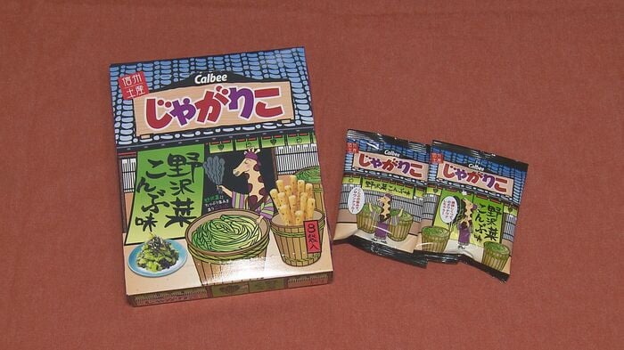 じゃがりこ 野沢菜こんぶ味(998円)