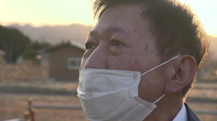 大和田信成さん(65)「生まれ育ったところで生活するのが一番」と話す