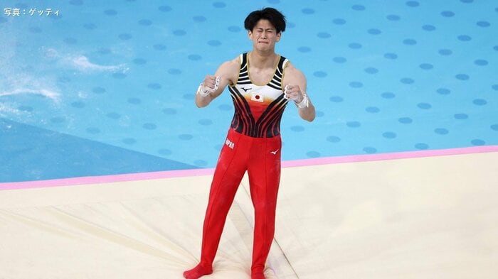 着地までピタリと決めた橋本大輝選手(22)