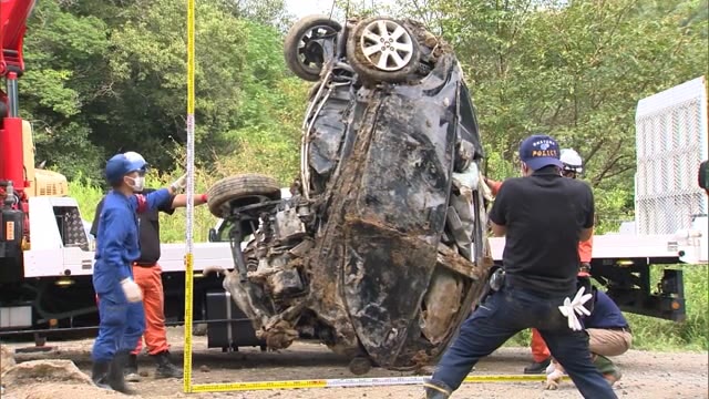 重傷ひき逃げ事件 地中に埋められた車を発見【岡山・津山市】