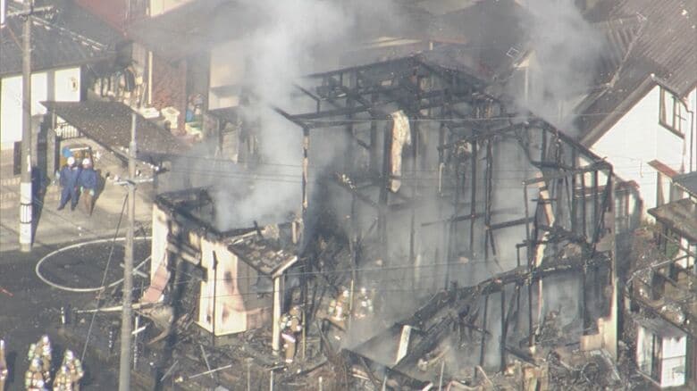 【速報】東広島市の住宅で火事 80代女性と連絡取れず｜FNNプライムオンライン