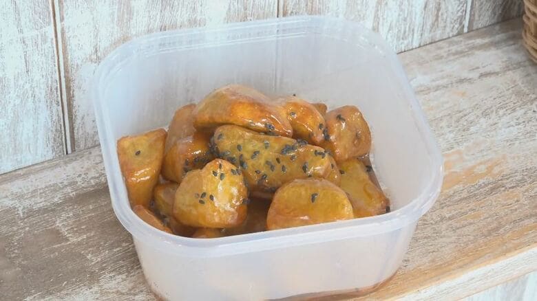 原油の供給不安…プラスチック製品が値上げへ　“マイ容器”持参で「30円安く」　さつまいもスイーツ専門店が値引きサービス｜FNNプライムオンライン