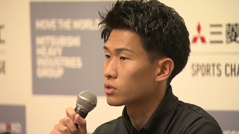 「練習の延長戦と思って走った」と振り返る