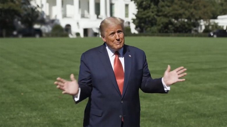 トランプ大統領 10日に集会開催へ 「陰性」は明言せず
