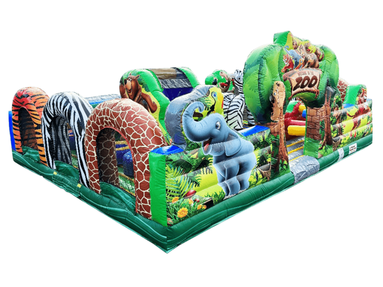 ふわふわドームで汗だく⁉「アニマルキッズランド」