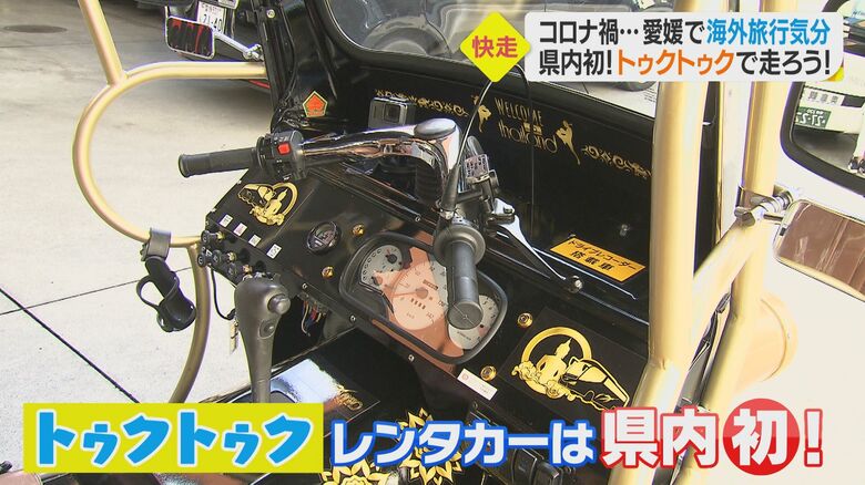 華やかな装飾が目を引く